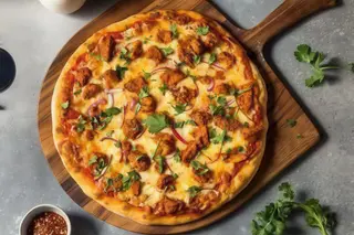 Pizza Frango Tikka