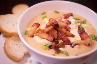Caldo de Batata com Bacon - 500ml
