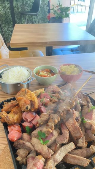 Churrasco (serve 4 pessoas)