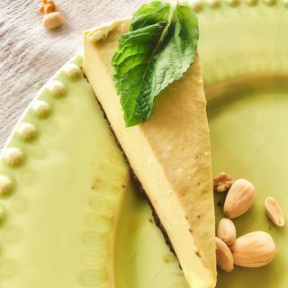 Cheesecake de Abacate e Lima s/ glúten (1 fatia)