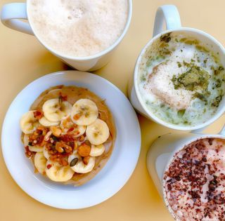 Panqueca de Manteiga de Amendoim (Vegan)