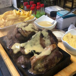 Maminha com molho mostarda