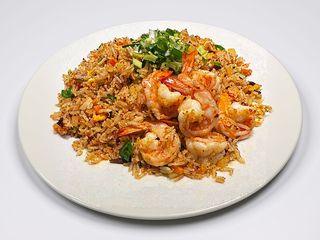 Fried Rice shrimps