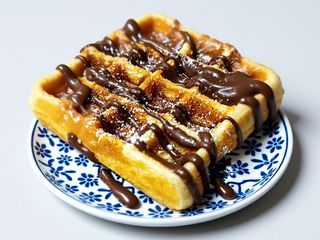 Waffle de Nutella