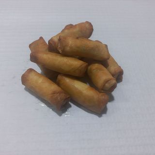 Mini Crepes de Legumes e Frango