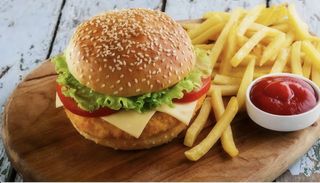 Prato Hambúrguer Menu