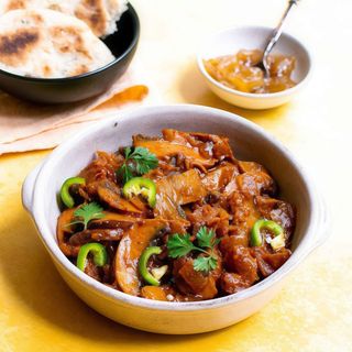 Cogumelos Bhaji