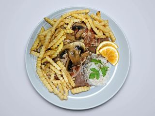 Bifinhos de Frango com Cogumelos