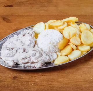 Bifinhos com Natas e Cogumelos