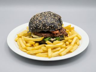 Hambúrguer Especial Mansão com Batata Frita