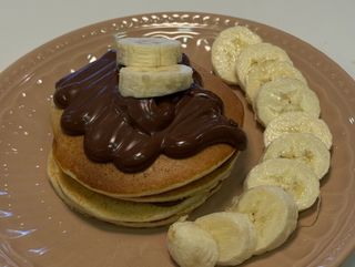Panqueca Banana & Doce de Leite