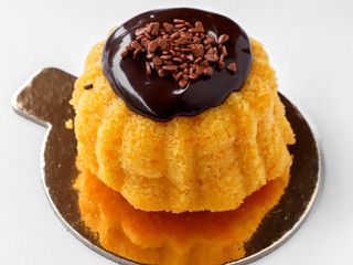 Mini Bolo Cenoura com Brigadeiro