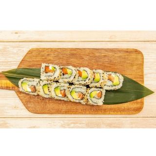 Uramaki Abacate com seasame (8 pecas)::