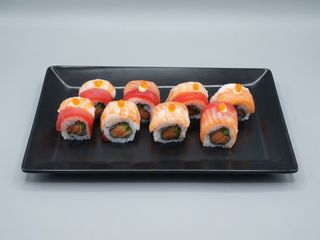 Rainbow Maki (8 pecas)::