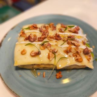 Focaccia Queijo Brie e Nozes