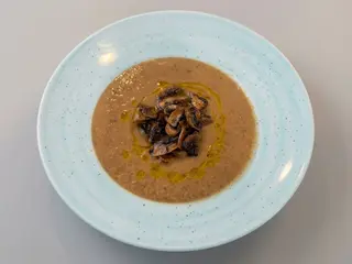 Sopa de Castanhas e Cogumelos