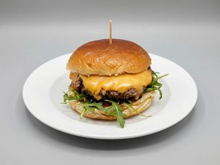 Hambúrguer Simples com Queijo