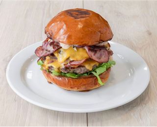 Cheesy Bacon Burger