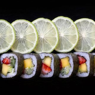 Futomaki Vegetais (8 pecas) ::