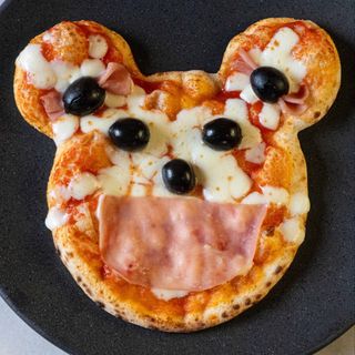 Mickey Mouse ou Minnie (Pizza Criança)