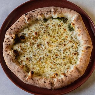 pão de alho, mozzarella & PESTO