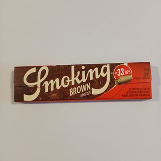 Smoking brown king size com filter