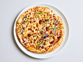 Pizza Asain Deshi Pizza Vegeterian