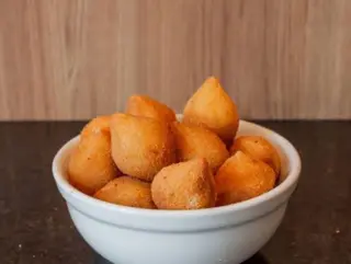 Mini coxinha 10 unidades