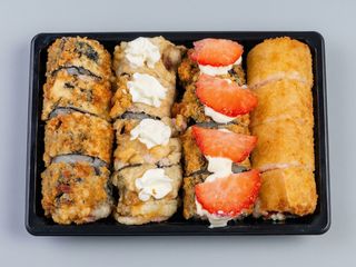 Mix hot rolls ( 16 peças )