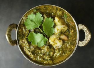 Prawn Saag