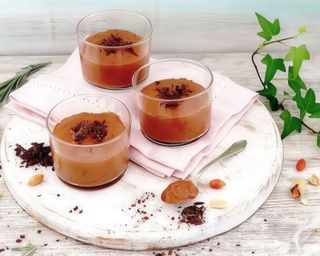 Mousse de Chocolate e Manteiga de Amendoim