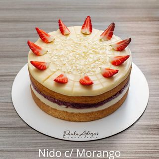 Fatia Bolo - Nido c/ Morango