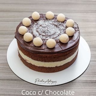 Fatia Bolo - Coco c/ Chocolate