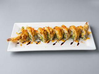 Hot dragon roll