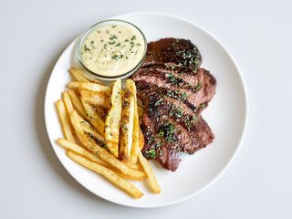 Bife de Maminha no prato