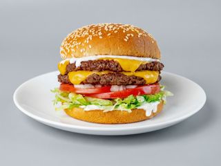 Humburgar duble cheese