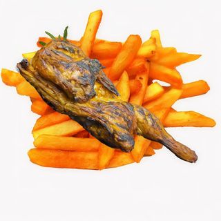 Half Chicken +batata