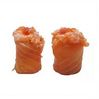 F21 Gunkans de Salmão com Filadelfia e Agridoce 2 Unidades