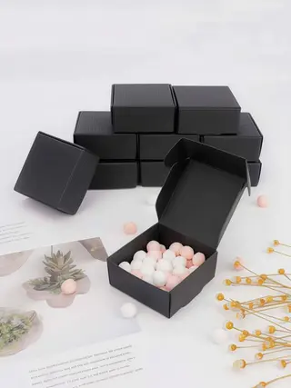 Mini Caixa de Presente Preta