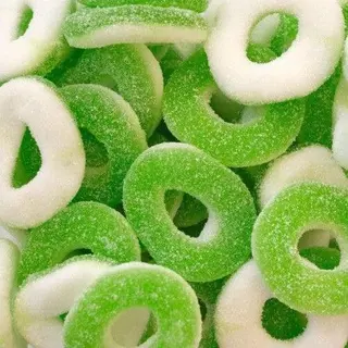 Dulceplus - Aros Maçã Pica 50G