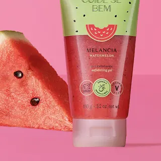 Gel Esfoliante Corporal Cuide-se Bem Melancia 150g