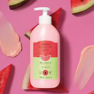 Loção Hidratante Corporal Cuide-se Bem Melancia, 400ml