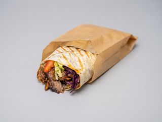 Dürüm com Vaca