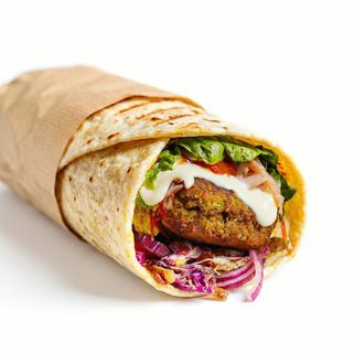 Snap Wrap com Falafel
