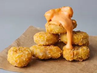 Nuggets corn flakes com cheddar 6 unds