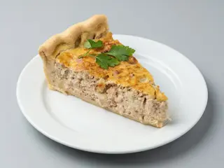 Quiche Fatia Atum e Legumes