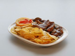 lombelos porco com champignons