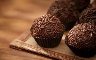 Brigadeirinho de chocolate