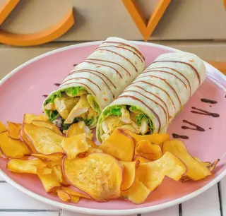 Wrap de Frango Crocante