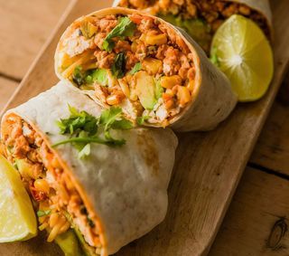 Burritos (tortillas) vege